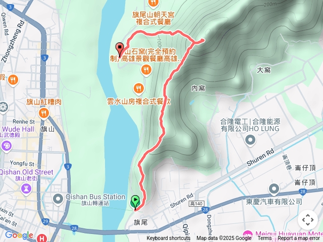 旗尾山1進3出