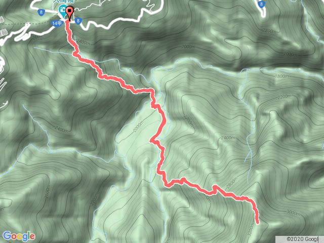 2020/3/28（屏風山單攻）登山口-松針營地-屏風山-登山口（原路來回）