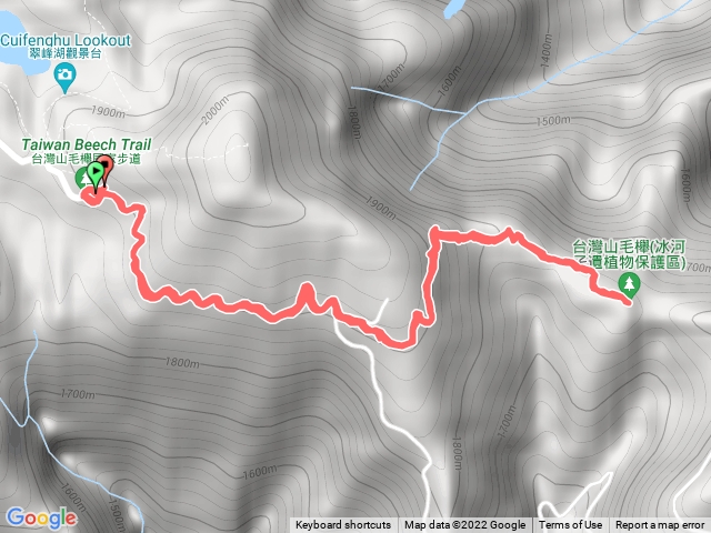 山毛櫸國家步道健走