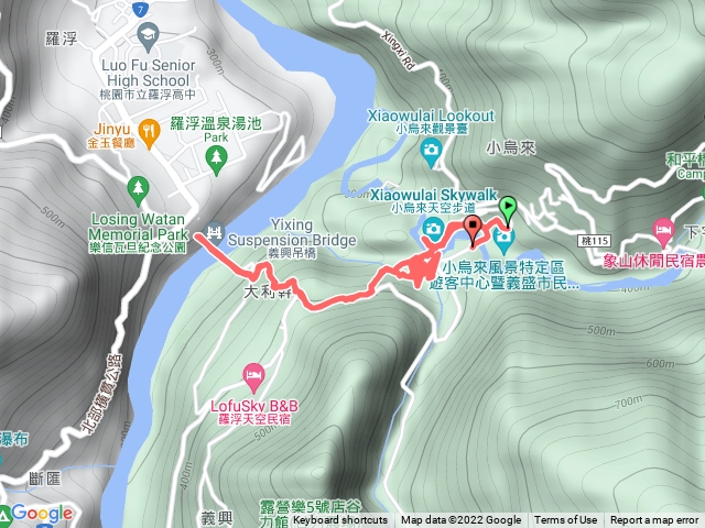 小烏來-義興吊橋