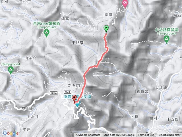 銃庫山高點下協雲宮(單程)