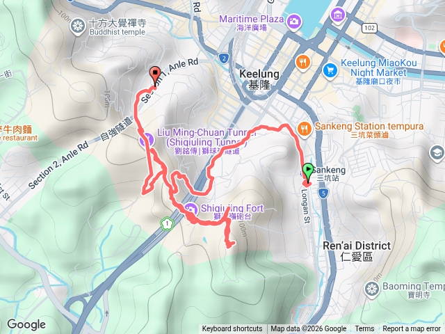 劉銘傳隧道 獅球嶺步道