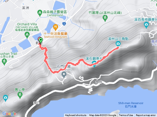 溪洲山登山步道