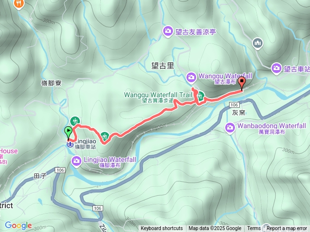 2025微笑山線縱走尋寶集章任務微笑山線：【五分山系】望古瀑布段202507061350