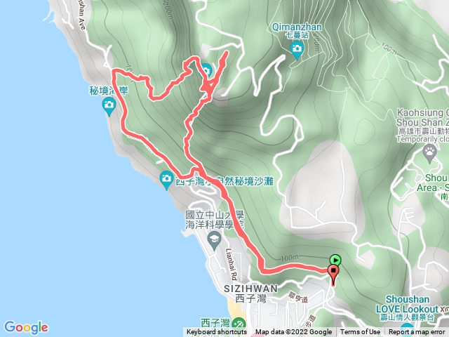 20220306 中山大學登山步道上九龍榕下柴山大道