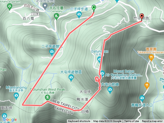 台北大縱走第二段