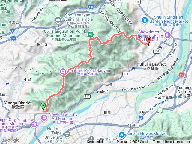 鶯樹縱走預覽圖