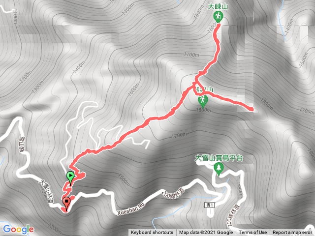 長壽山+夫妻樹+大崠山