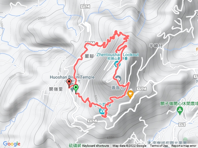 枕頭山+碧雲火泉步道o型走