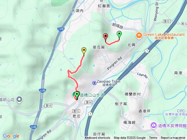 苗栗造橋口山步道