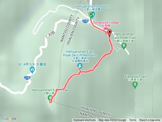合歡山東峰