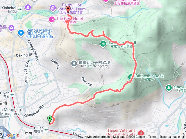 軍艦岩縱走：東華公園-大師岩