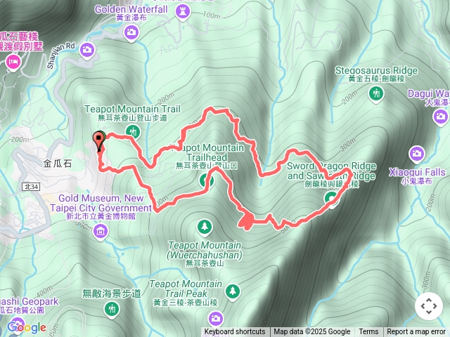 勸濟堂，龍牙岩，555峰，黃金台