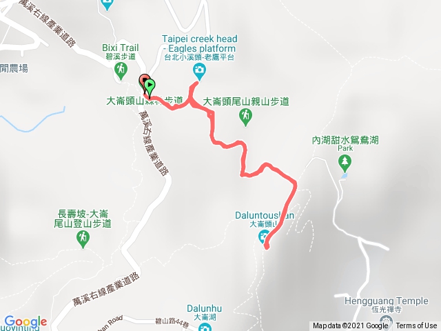 大崙頭森林步道