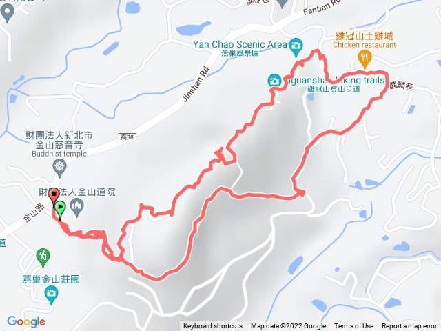 高雄市燕巢區麒麟山(雞冠山)