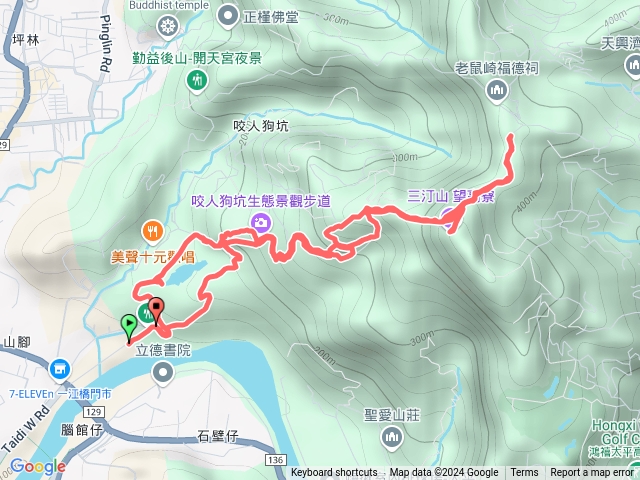 小百岳集起來咬人狗坑登山步道(三汀山)202409140858