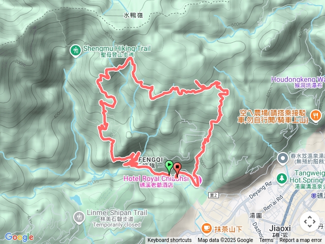 20250615宜蘭礁溪/北五峰旗山─五峰旗山─五峰旗山東南峰O形