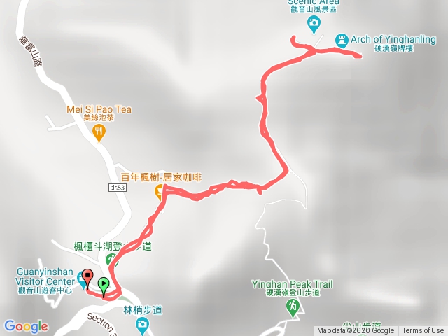 首次觀音山硬漢嶺