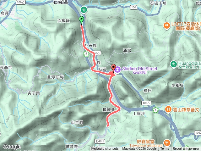 外垵古道、烏塗溪步道