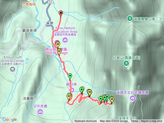 早安2024110908：20登溪頭天文臺步道祝順心如意。_預覽圖