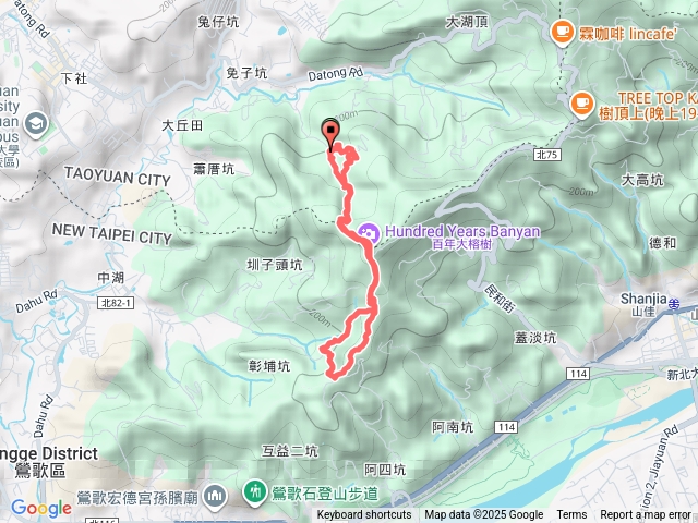 2025-11-15 石雲步道串走中坑步道