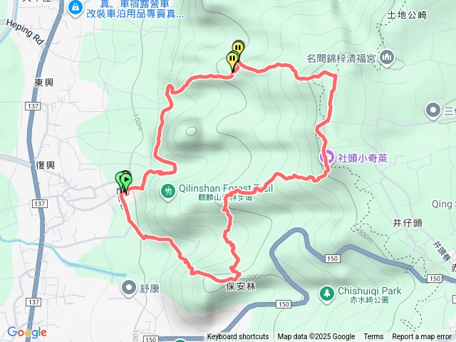 田中大小劍，內樹尾山、小奇萊山、三叉山預覽圖