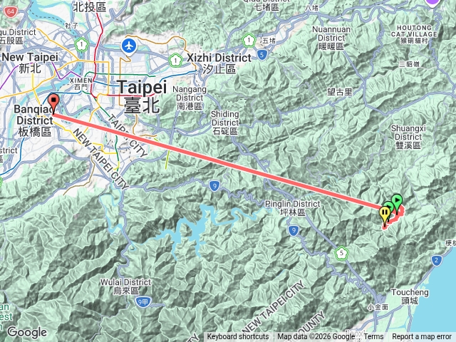 南勢坑溪三層瀑布