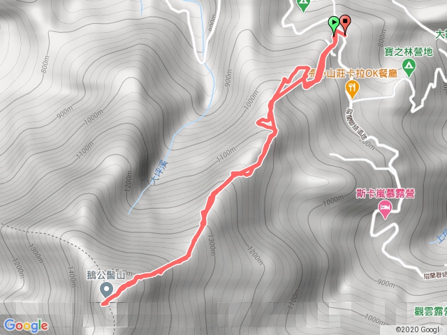 新竹 五峰 鵝公髻山 第一登山口