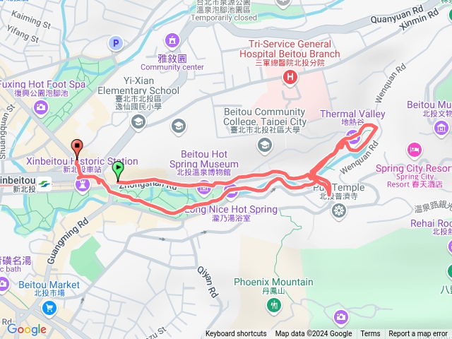 地熱谷步道、北投溫泉步道預覽圖