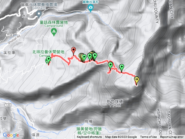 北得拉曼：露營到內鳥嘴山