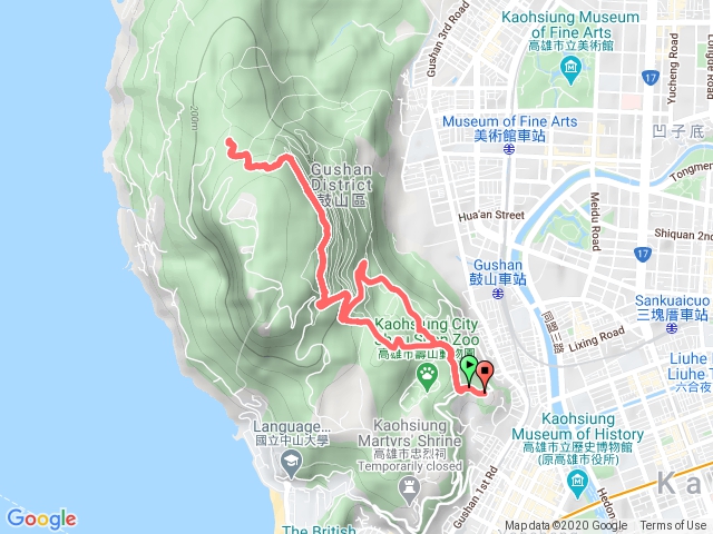 壽山動物園到雅座