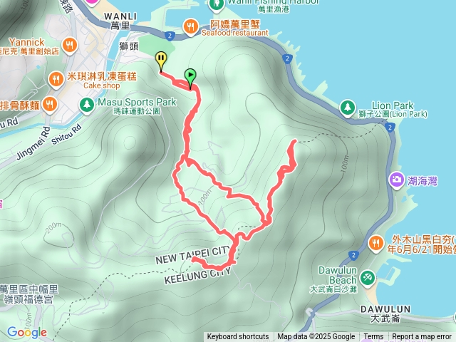 萬里馬錬山馬鍊山東峰馬鍊山東北峰萬里