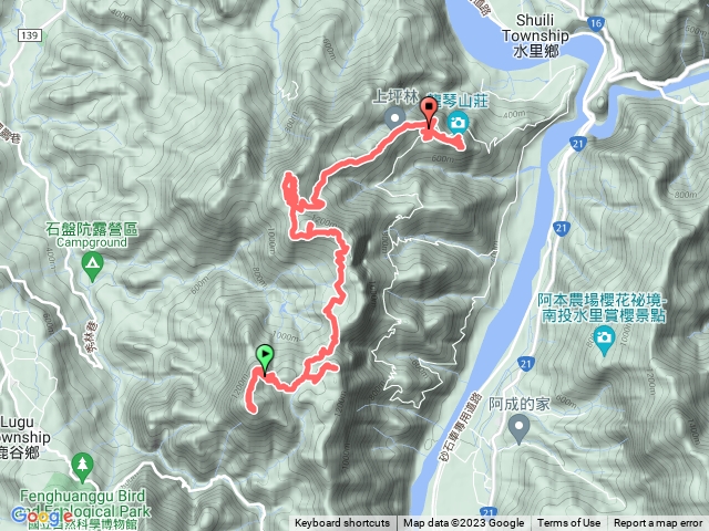 線浸林道四座山(樟湖山、半天窟山、線浸山、馬路麻山)+牛轀轆山20230115