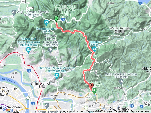 臺北大蹤走3、4段