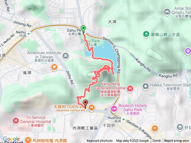 大湖公園，白鷺鷥山