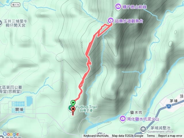 台南南化鈺鼎步道預覽圖