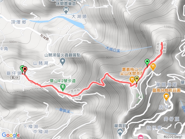 龜阿頭往大尖山