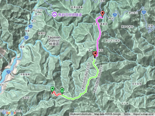 小南一段關關縱走三天兩夜預覽圖