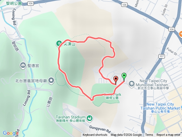 尖凍山登山步道預覽圖