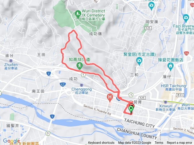 學田山路跑