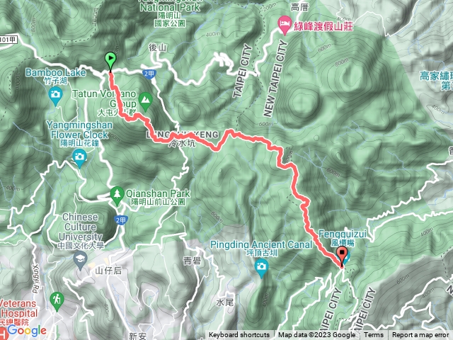 2023年臺北大縱走：尋寶任務臺北大縱走第三段：小油坑至風櫃口202309111136