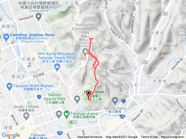 虎頭山跑&快走