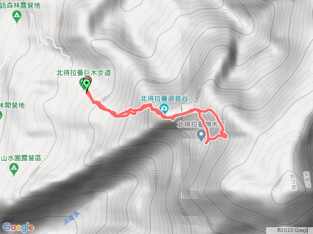 北得拉曼神木步道