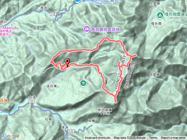 251004 - 水田林道七連峰（內外鳥嘴山、貴妃那結山、蓮包山、馬武督山 and 西南峰）預覽圖