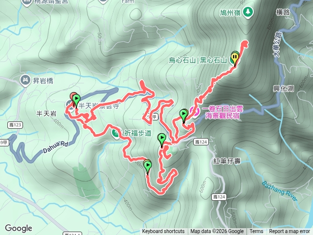 半天岩步道三寶山步道（烏心石山）預覽圖