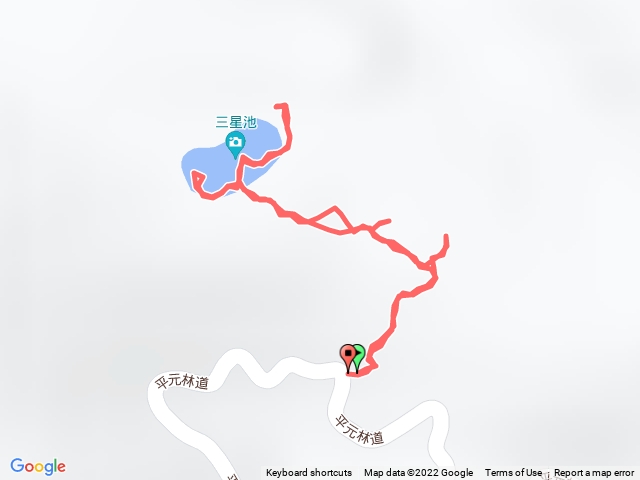 三星池登山步道