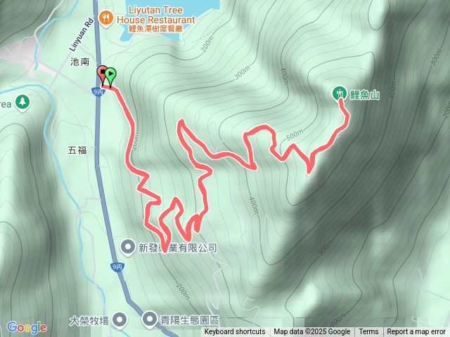 花蓮鯉魚山偷懶路線20250802