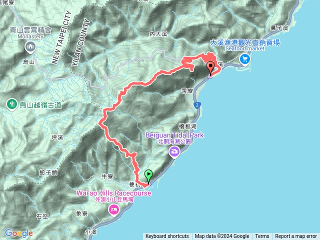 宜蘭叢雲山-窖寮山-七兄弟山-鷹石尖