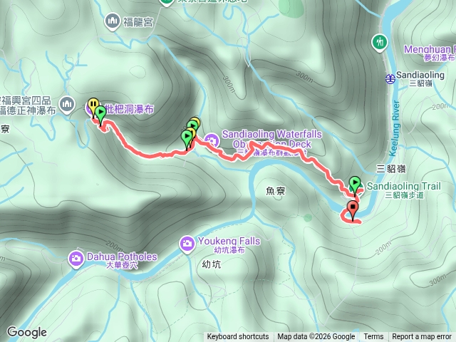 三貂嶺步道做人國小入口