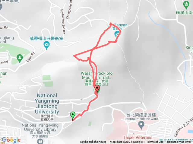 軍艦岩（陽明大學界樁）